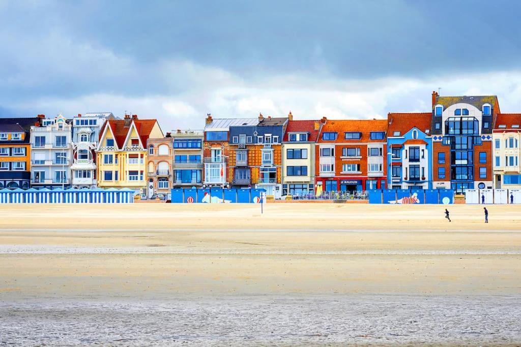 Maison De Ville Restylee Avec Jardin, Proche Gare Dunkirk Eksteriør billede